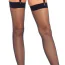 Панчохи Leg Avenue Kumi Net Thigh High Stockings, чорні - Фото №3
