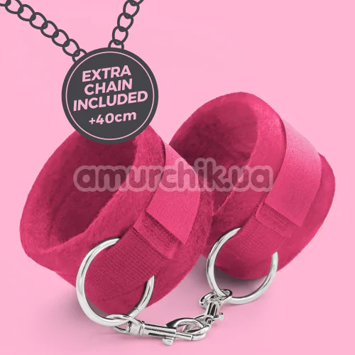 Фиксаторы для рук Crushious Tough Love, розовые