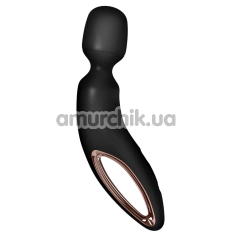 Універсальний вібромасажер Satisfyer Wand-erland, чорний - Фото №1