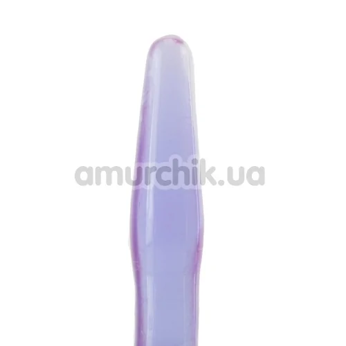 Анальная пробка Crystal Jellies Small, 10 см фиолетовая