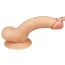 Фалоімітатор з мошонкою Lovetoy The Ultra Soft Dude 7, тілесний - Фото №7