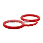 Наручники BondX Silicone Cuffs, красные - Фото №1