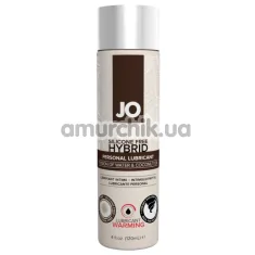 Лубрикант JO Silicone Free Hybrid Personal Lubricant Warming с согревающим эффектом - кокос, 120 мл - Фото №1