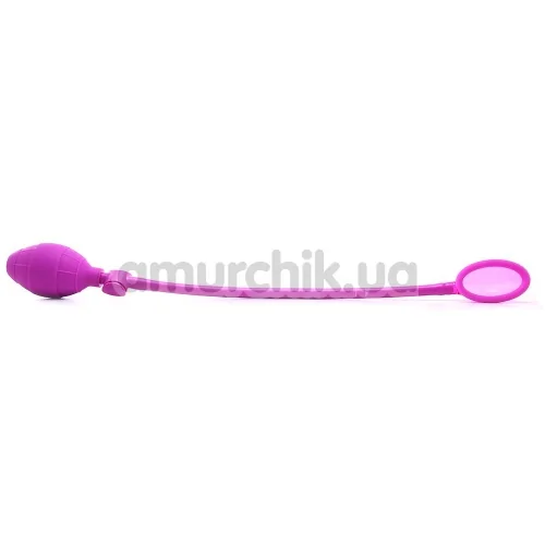 Вакуумна помпа для клітора Mini Silicone Clitoral Pump, рожева