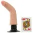 Вібратор King Cock Vibrating Cock 21.6 см, тілесний - Фото №5
