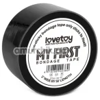Бондажна стрічка My First Pleasure Tape 15 м, чорна - Фото №1