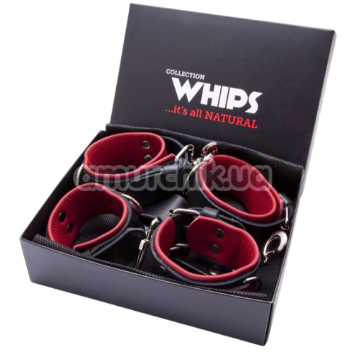 Фиксаторы для рук и ног Whips Collection Hog Tie For Her, черные