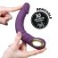 Вибратор Crushious Magnus, фиолетовый - Фото №7