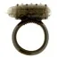 Кольцо-насадка вибрирующее SiliconSoft Cockring, черное - Фото №1