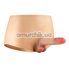 Страпон Real Body Real Manly Full And Realistic L-XL, тілесний - Фото №1