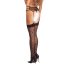 Чулки с поясом Obsessive Isinne, черные - Фото №2