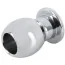 Анальна пробка Lust Tunnel Plug 125 g, срібна - Фото №2