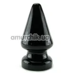 Анальна пробка XL Humongous Butt Plug, чорна - Фото №1