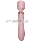 Универсальный вибромассажер с подогревом Crushious Jinx, розовый - Фото №1