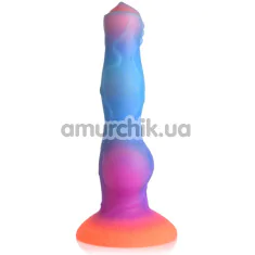 Фаллоимитатор Creature Cocks Space Cock Glows In The Dark, разноцветный - Фото №1