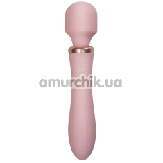 Универсальный вибромассажер с подогревом Crushious Jinx, розовый - Фото №1