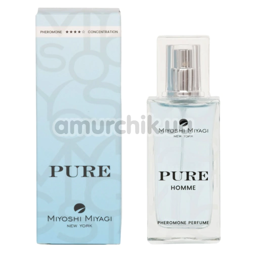 Духи с феромонами Miyoshi Miyagi Pure Homme для мужчин, 50 мл - Фото №1