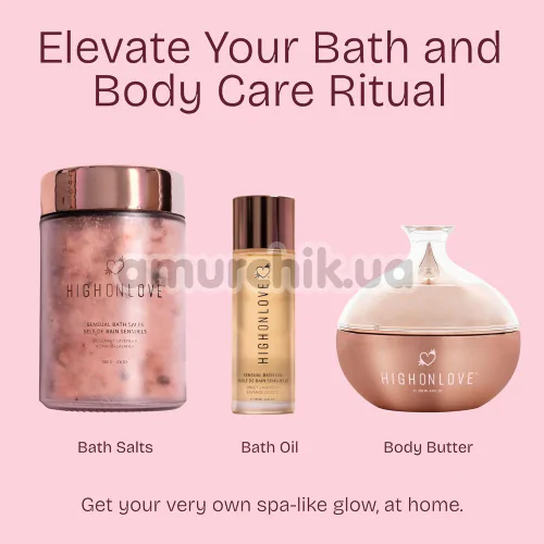 Сіль для ванни HighOnLove Sensual Bath Salts Refill, 500 г