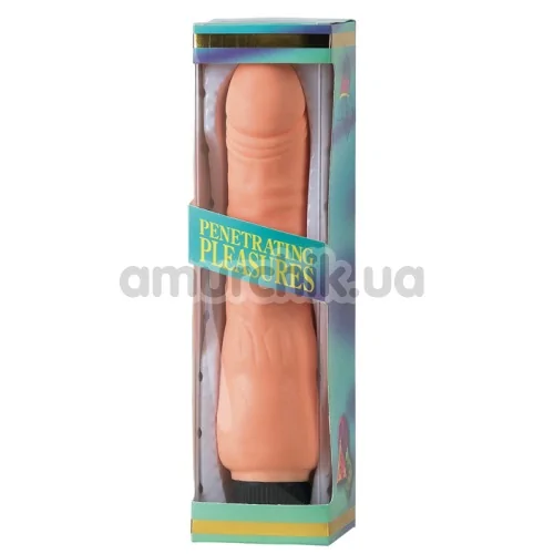 Вибратор Penetrating Pleasures, 21 см