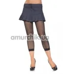Легінси Lycra Fishnet Footless Tights, чорні - Фото №1