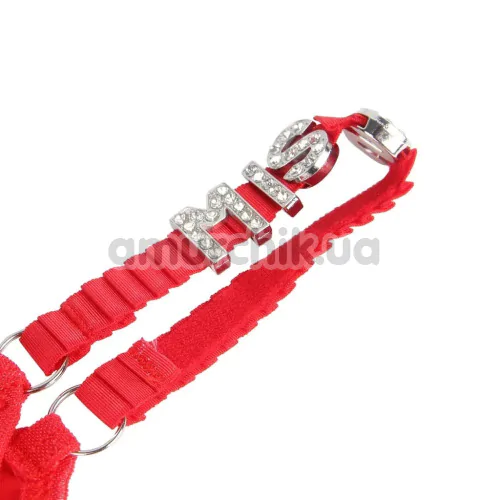 Трусики Star Night Miss Rhinestone Panties, красные