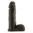 Фаллоимитатор Vac-U-Lock 8 Inch Realistic Cock, черный - Фото №2
