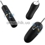 Набор виброяиц с электростимуляцией Pretty Love Double Vibro Bullet, черный - Фото №1