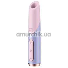 Симулятор орального сексу для жінок Satisfyer Bold Kiss, рожево-фіолетовий - Фото №1