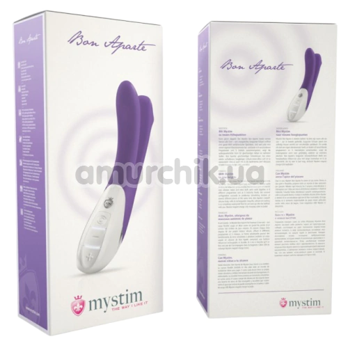 Вибратор Mystim Bon Aparte, фиолетовый