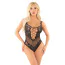 Боді Leg Avenue Rhinestone Net and Lace Bodysuit, чорне - Фото №1