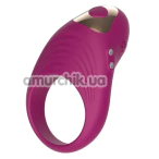 Виброкольцо для члена Passion Play Silicone Vibrating Cockring With Clitoral Stimulator, фиолетовое - Фото №1