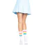 Носки Leg Avenue Pride Pansexual, белые - Фото №6