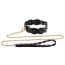 Ошейник с поводком Guilty Pleasure Lunar Braided Leash & Collar, черный - Фото №2