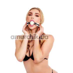 Кляп Whipsmart Deluxe Silicone Ball Gag, світиться у темряві - Фото №1