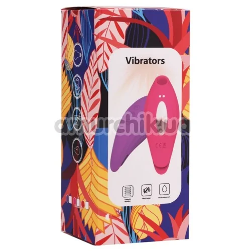 Симулятор орального сексу з вібрацією для жінок Sucking Vibrator PL-VR292, фіолетовий