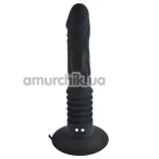 Анальный вибратор с толчками Anal Fantasy Elite Collection Vibrating Ass Fucker, черный - Фото №1