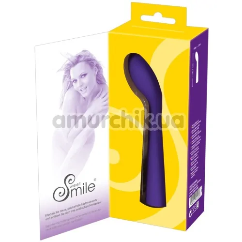 Вибратор Smile Rechargeable G-Spot Vibrator, фиолетовый