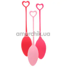 Набір тренажерів Кегеля Mae B Intimate Health Pelvic Floor Exercise Trainer, рожевий - Фото №1