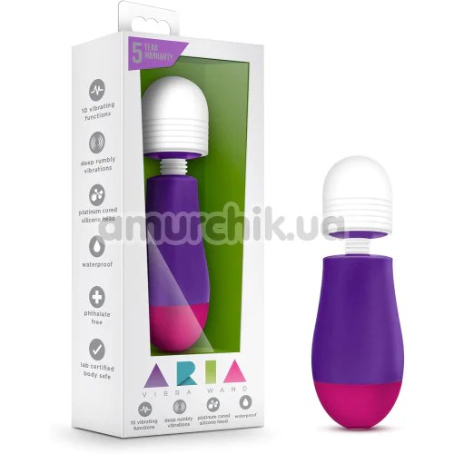 Универсальный вибромассажер Aria Vibra Wand, фиолетовый