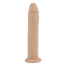 Фалоімітатор Silexd Liquid Silicone Dildo Model 2 Size 9, тілесний - Фото №1