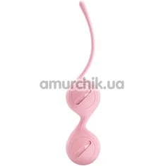 Вагинальные шарики Pretty Love Kegel Tighten Up I, бледно-розовые - Фото №1