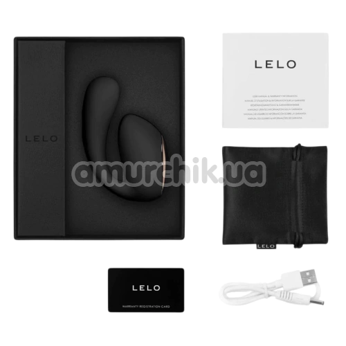 Вібратор Lelo Ida Wave (Лело Іда Вейв), чорний