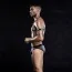 Комлект мужской JSY Sexy Lingerie SO3677, серый: трусы + портупея + браслеты - Фото №6