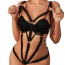 Боди JSY Sexy Lingerie JS228171, черное - Фото №2