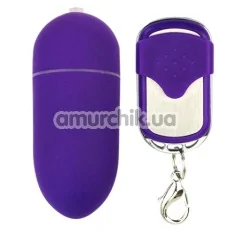 Виброяйцо с дистанционным пультом Remote Control Egg, фиолетовое - Фото №1