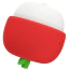 Симулятор орального сексу для жінок Pretty Love Apple Secret, червоний - Фото №3