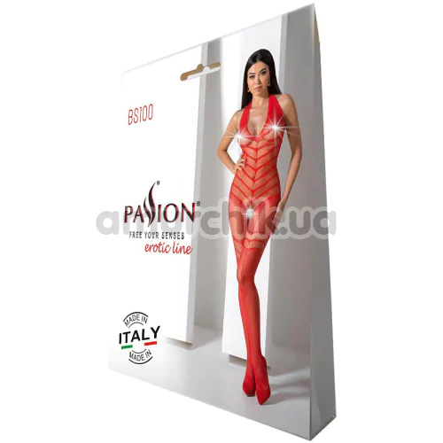 Комбинезон Passion Free Your Senses BS100, красный