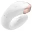 Вібратор Satisfyer Double Love Luxury Partner Vibrator, білий - Фото №6