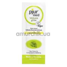 Лубрикант Pjur Med Vegan Glide на водной основе, 2 мл - Фото №1