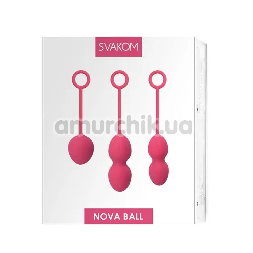 Вагінальні кульки Svakom Nova Ball, червоні